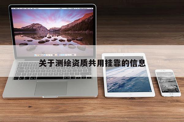 关于测绘资质共用 *** 的信息