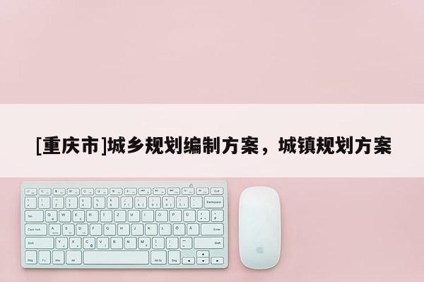 [重庆市]城乡规划编制方案，城镇规划方案