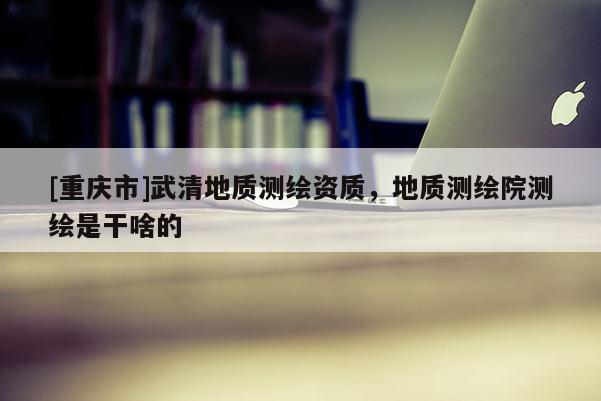 [重庆市]武清地质测绘资质，地质测绘院测绘是干啥的