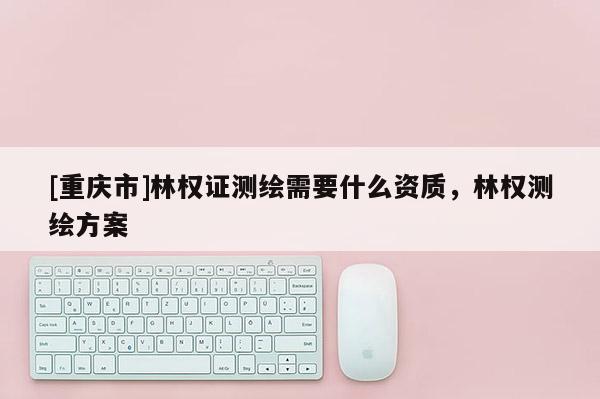 [重庆市]林权证测绘需要什么资质，林权测绘方案