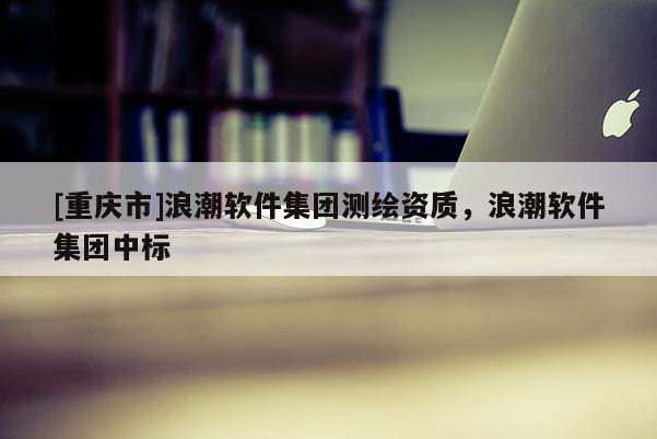 [重庆市]浪潮软件集团测绘资质，浪潮软件集团中标